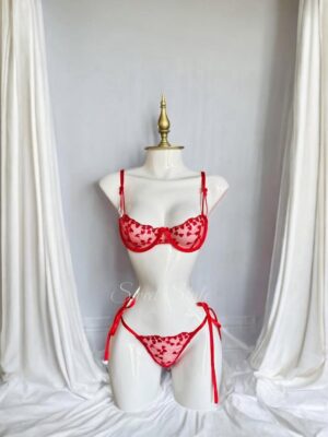 Set corazoncitos rojos ❤️