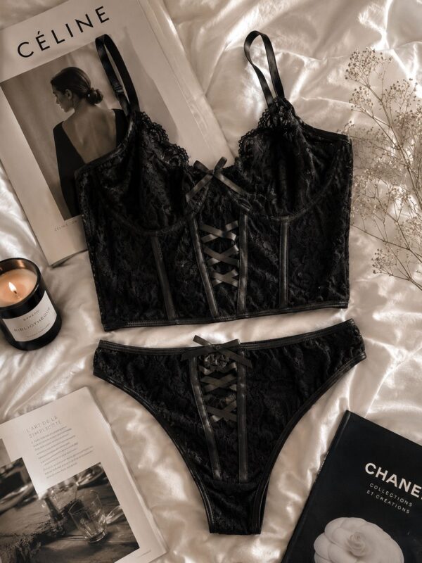 Conjunto Bustier Noche 🎆