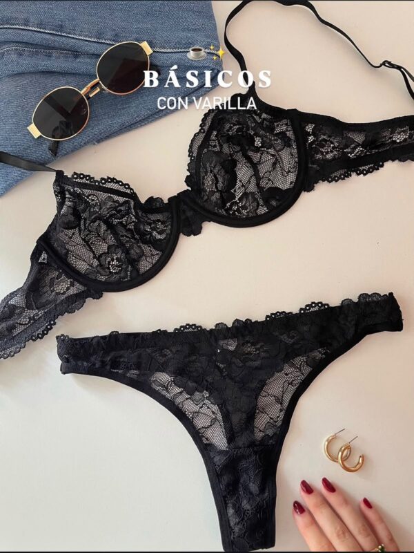 Set Básico Encaje negro✨🖤