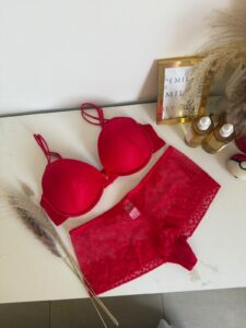 Set Domadora rojo (con copa) #A17