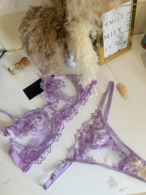 Set Susana lila #B1