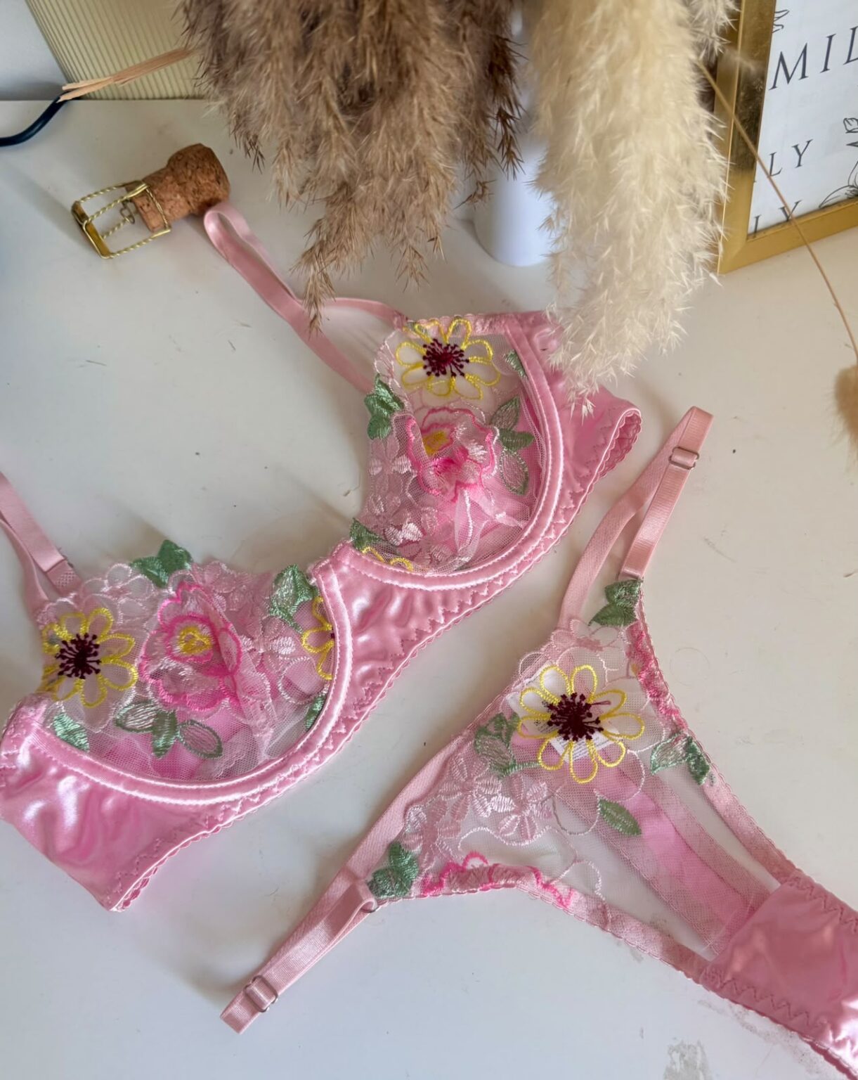 Set Lency Rosa #A13