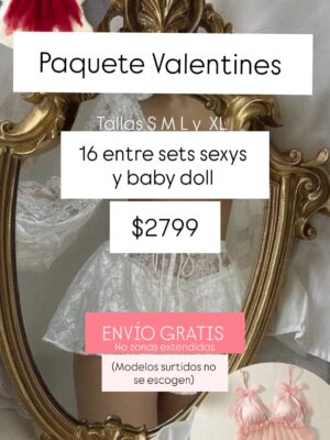 Paquete Valentines ✨