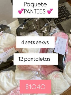 Paquete PANTIES 💕